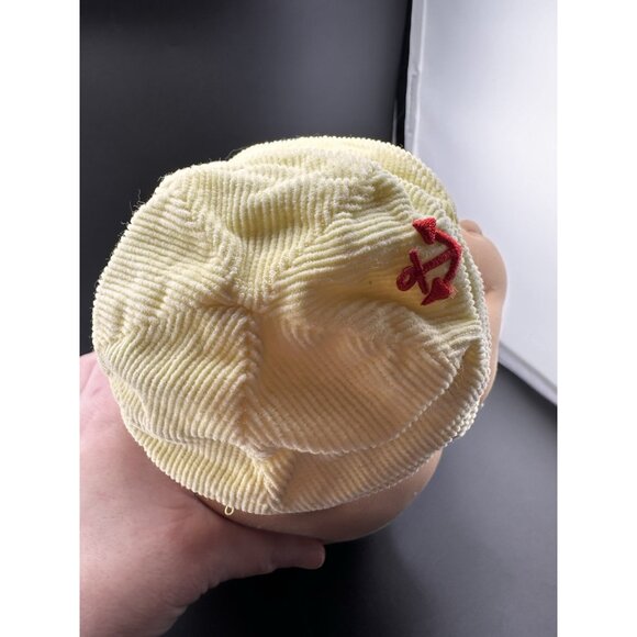 Cabbage Patch Kids Preemie Yellow Corduroy Sailboat Coleco Anchor Hat  Vtg 1984 - Picture 2 of 8